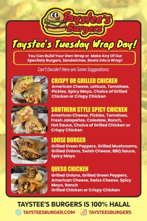 Taystee's Wraps
